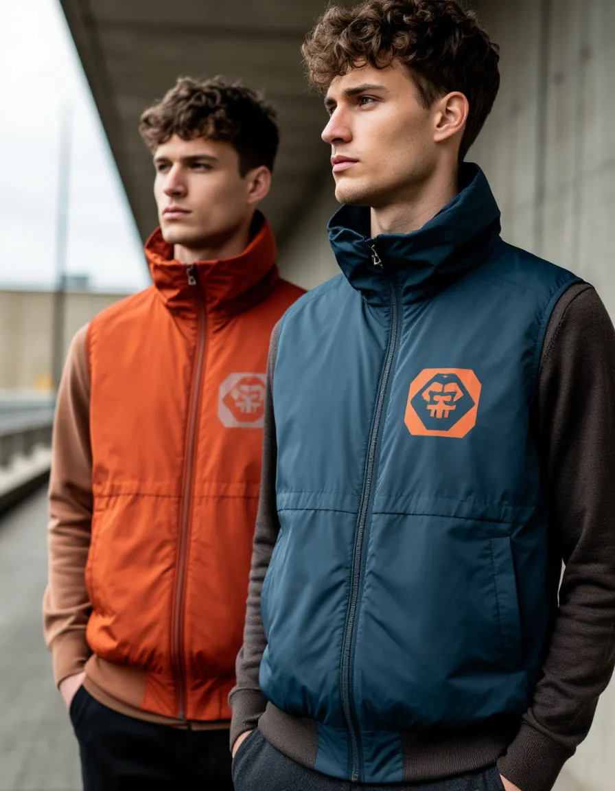 Жилеты с нанесением логотипа