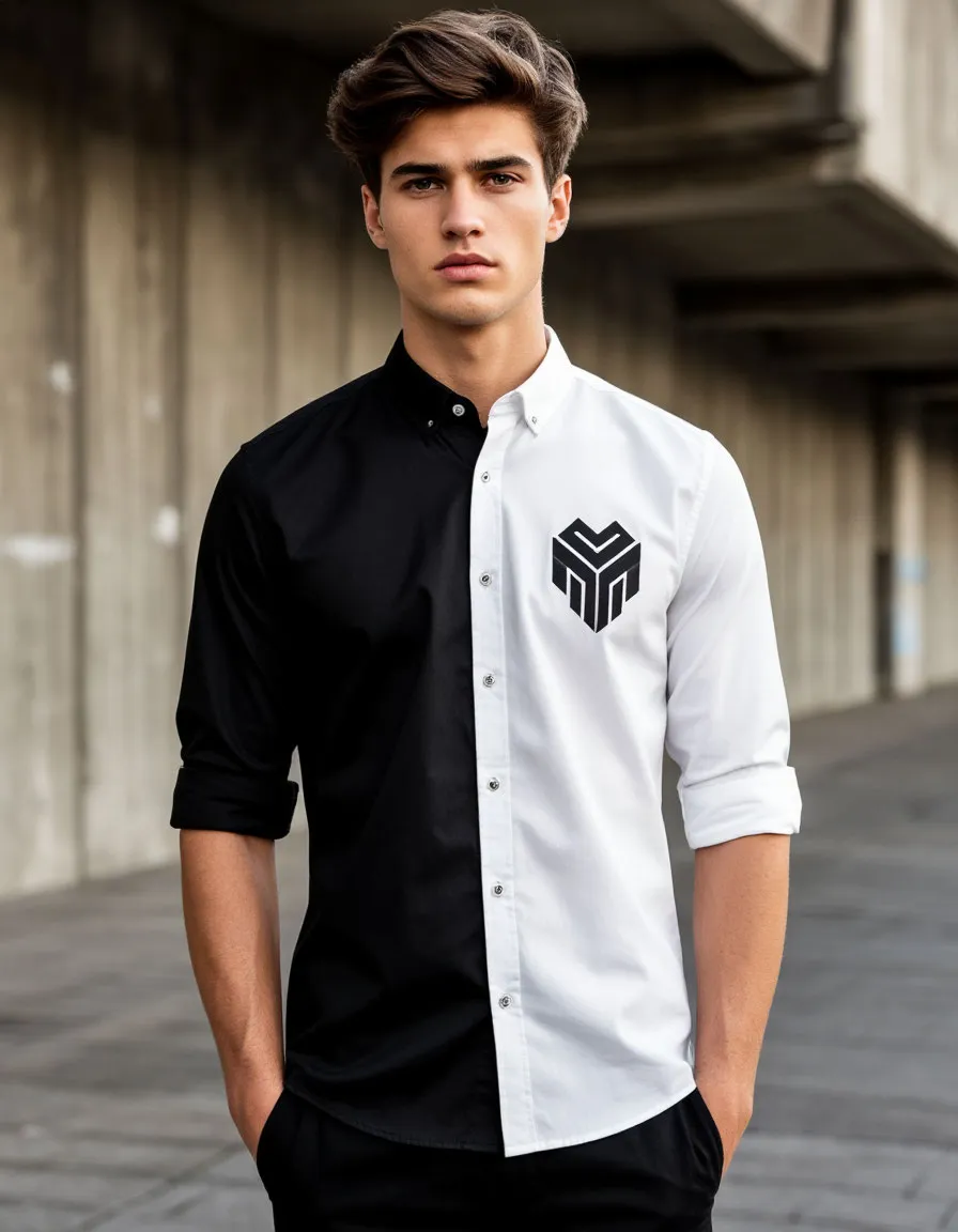 Рубашка с логотипом компании